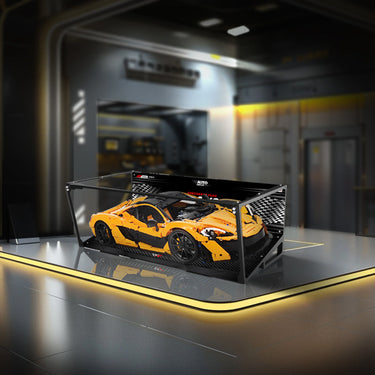 lego Technic Racing Car Display Case Metal Build Compatible with 42125 42083 42096 10295 42056 42115 42141 42171 42172